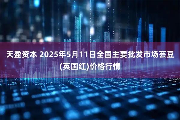 天盈资本 2025年5月11日全国主要批发市场芸豆(英国红)价格行情
